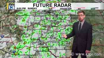 Heat sticks around on Sunday as rain, storm chances increase