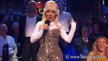 Last Night of the Proms pays moving tribute to Dolly Parton as Sheridan Smith wears a gold sequin jumpsuit in memory of the Queen of Country