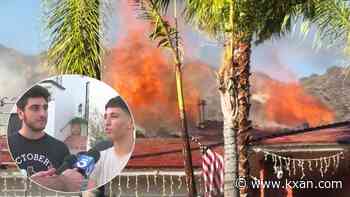 Brothers rescue group of elderly people from burning California assisted living facility