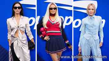 Paris Hilton steals the show in tenniscore mini at the US Open