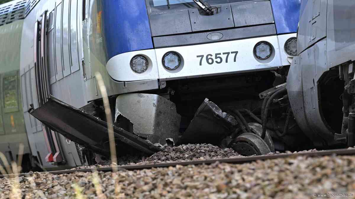 Ermittler sehen keine Hinweise auf Anschlag bei Zugunglück