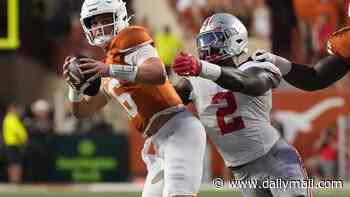 Arch Manning and Texas storm back to stun top-ranked Ohio State after fans slammed Longhorns receivers over dropped passes
