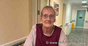 Christine rediscovers her purpose by helping out with care home's dinner service