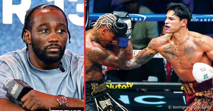 Terence Crawford sums up Ryan Garcia’s performance after knocking out Conor Benn in two rounds