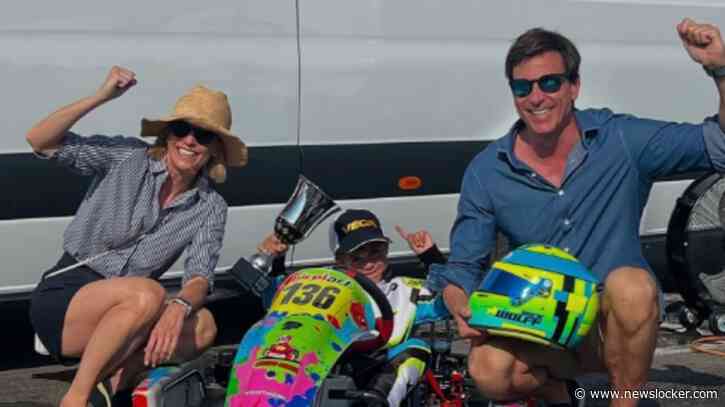 Hoe Toto Wolff (54) leert van racende zoon Jack (9): ’Als mijn vader boos is, gaat hij nu eerst een tijdje afkoelen’
