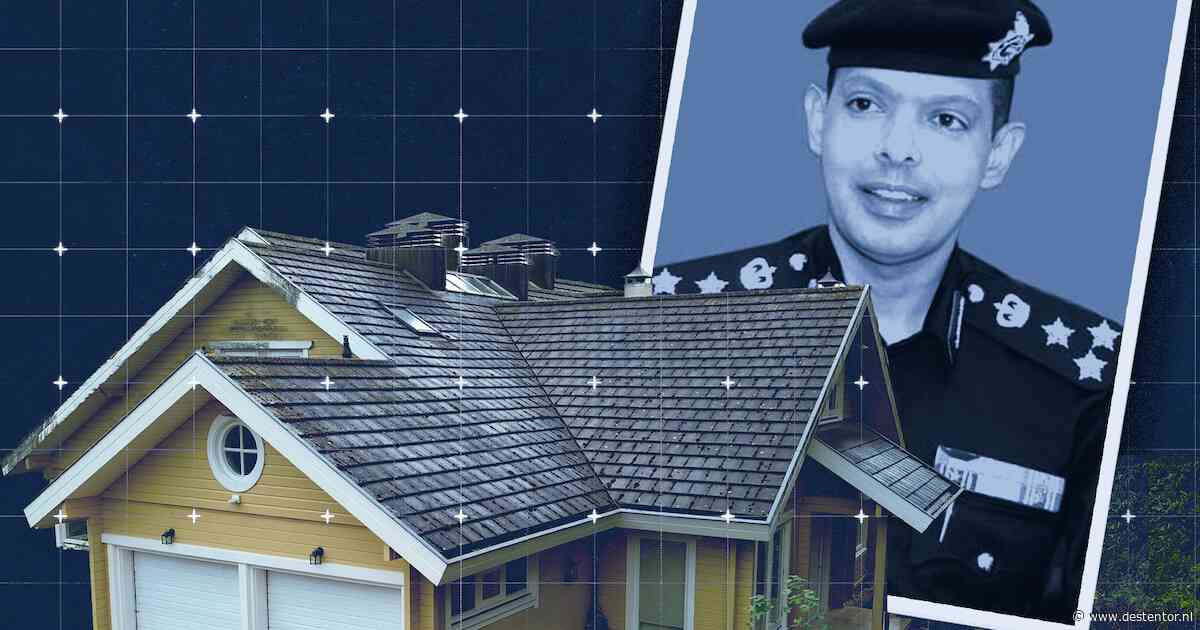 Bedden staan klaar in deze leegstaande villa, maar de eigenaar zit levenslang vast in een Koeweitse cel