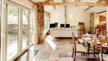 Dog-friendly barn conversion with free-roaming sheep is a 'rural gem'