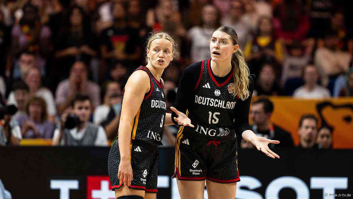"Kannst du nicht machen": Deutsche Basketballerinnen hadern nach Ballverlust-Orgie mit sich selbst