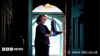 Historical treasures packed up for castle works