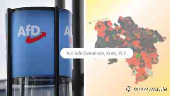 Niedersachsen-Wahl: So schneidet die AfD ab – Ergebnisse in der Live-Grafik