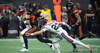 Horvath tallies three TDs, Lions down Alouettes