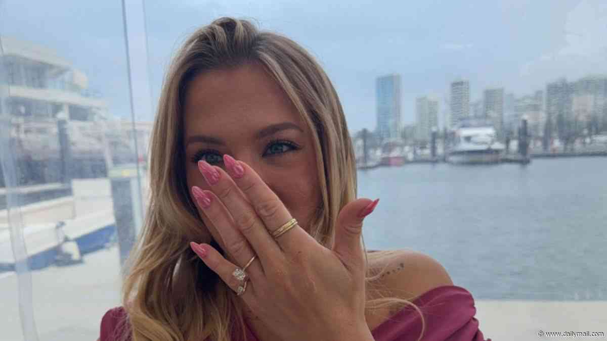 Tammy Hembrow sparks FURTHER engagement rumours - after her toyboy partner Grayson Te Moana posts photo of her flashing huge diamond ring