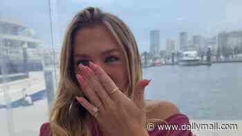 Tammy Hembrow sparks FURTHER engagement rumours - after her toyboy partner Grayson Te Moana posts photo of her flashing huge diamond ring
