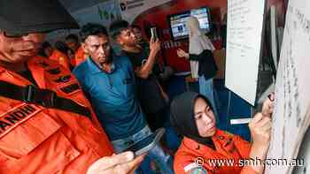 Rescuers searching for 140 people from Indonesian passenger ship