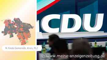 Niedersachsen-Wahl: So schneidet die CDU ab – Ergebnisse in der Live-Grafik