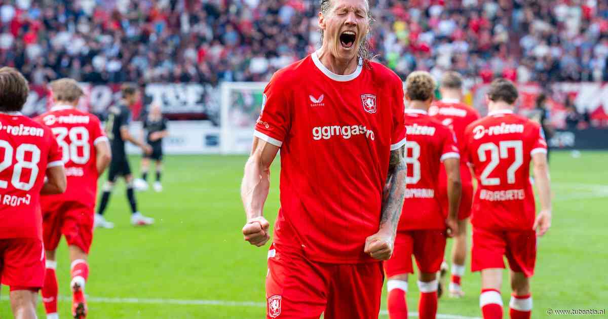 Wout Weghorst oefende thuis nog met zijn kinderen en schoot FC Twente daarna naar de zege