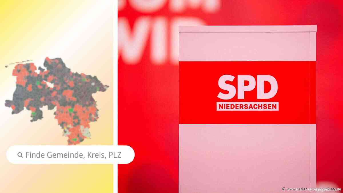 Niedersachsen-Wahl: So schneidet die SPD ab – Ergebnisse in der Live-Grafik