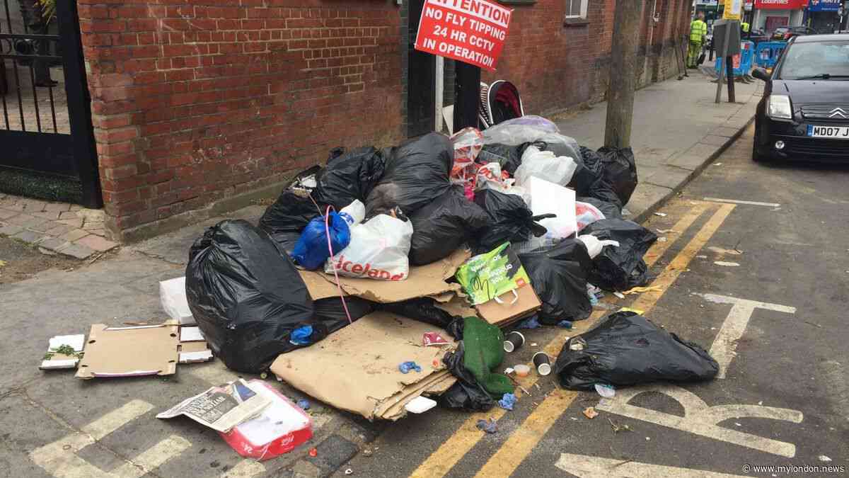 Croydon's worst fly-tipping hotspot according to data - and why it's not quite as it seems
