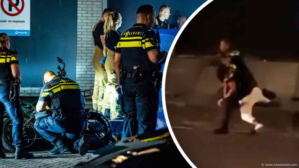 Heftige beelden van aanhouding Rotterdam: fatbiker overleden bij arrestatie