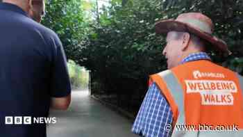 Wellbeing walks praised for keeping people active