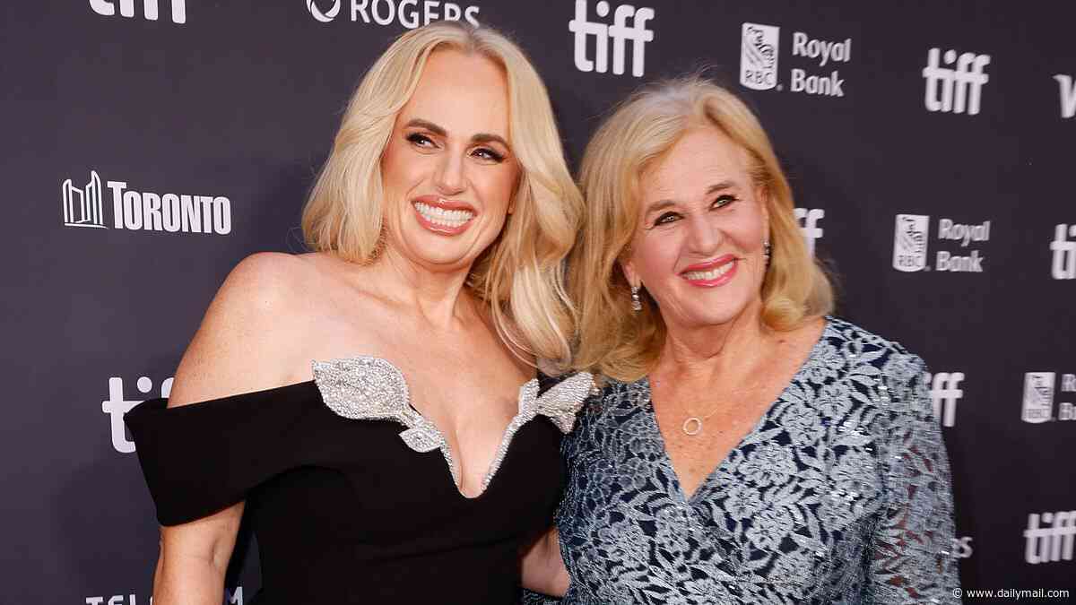 Runs in the family! Rebel Wilson cuddles up to her lookalike mother at premiere of Girl Group at Toronto International Film Festival