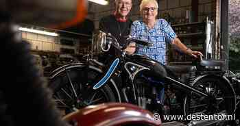 Jan leerde sleutelen met een Duits boek en ziet zijn motoren over de hele wereld rijden. Nu stopt hij