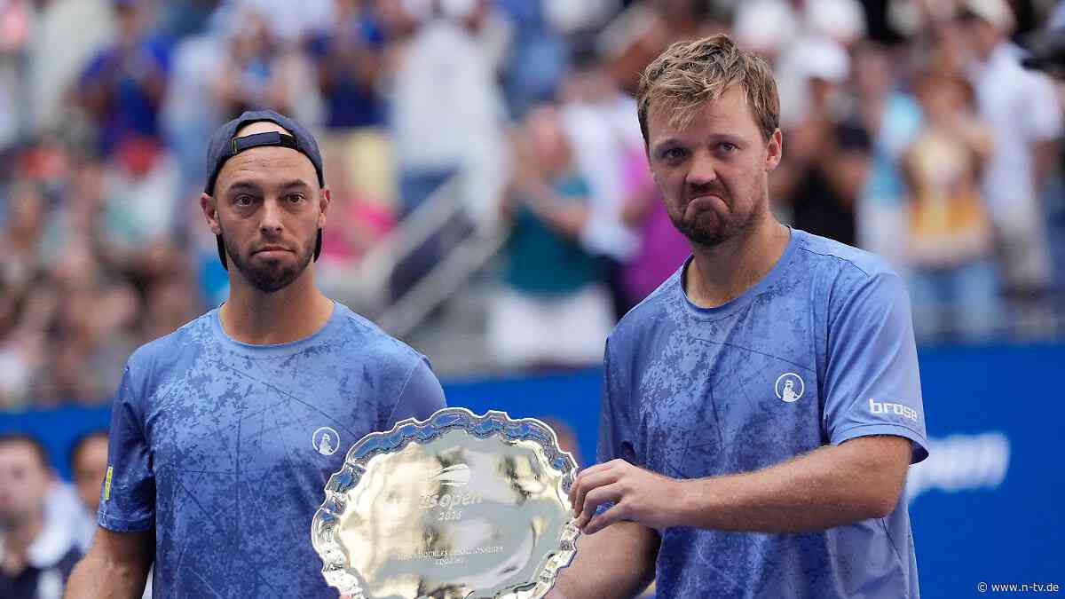 "Enttäuschung natürlich groß": Deutsches Doppel stellt nach US-Open-Pleite die Zukunftsfrage