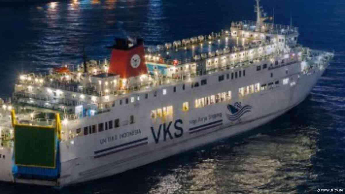 Mindestens ein Todesopfer: Fähre gesunken - 140 Menschen in Indonesien vermisst