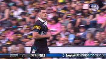Cleary sin-binned, scuffle erupts