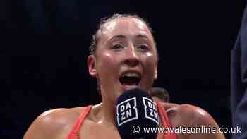 Welsh boxer Jade Jones says 'don't mess with the Flint people' as she calls out next fighter
