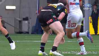Martin clutches at hamstring