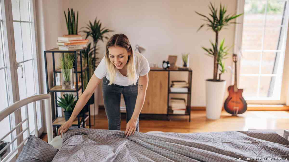 My bed feels cleaner thanks to easy 10-minute morning routine I've done for years