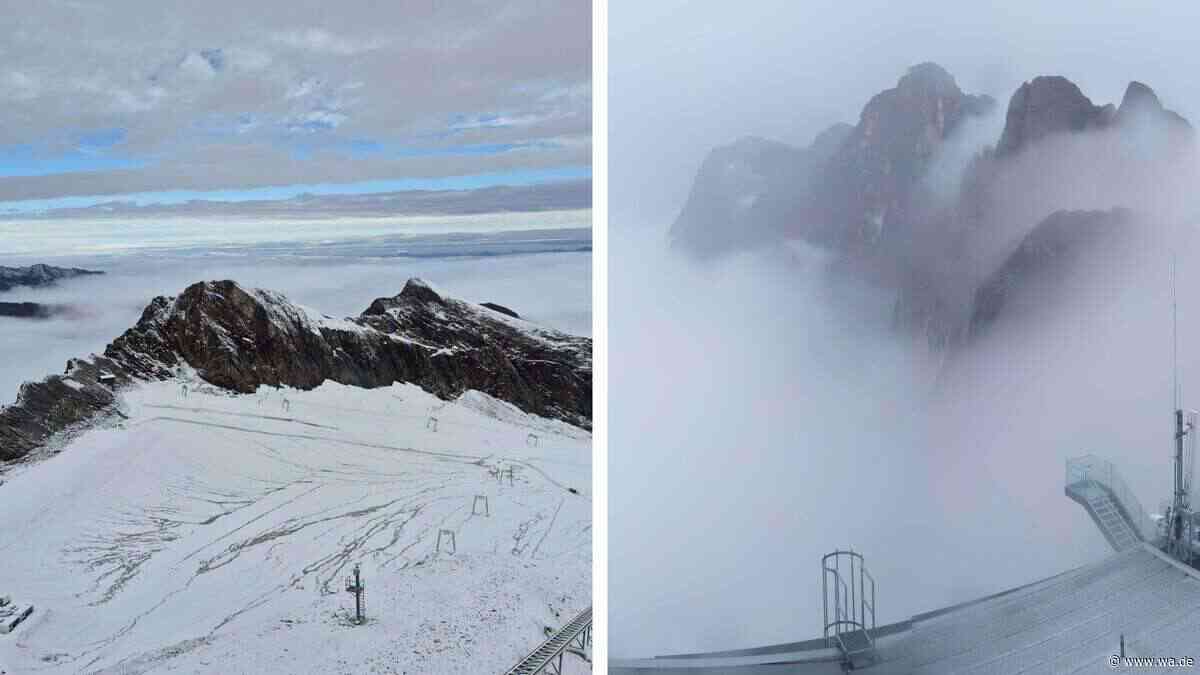 Der erste Alpen-Schnee ist da – Österreicher bejubeln Bilder