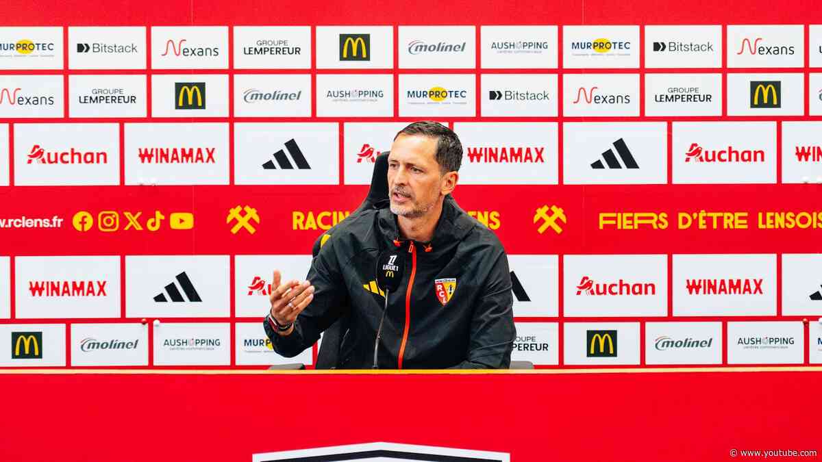 LE MANS FC-RC LENS I La conférence de presse en intégralité
