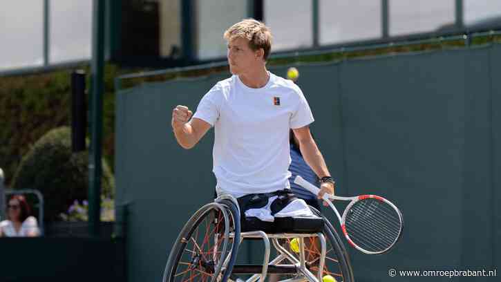 Rolstoeltennisser Niels Vink pakt Grand Slam op US Open
