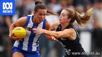 Kangaroos survive Blues scare to keep AFLW record alive