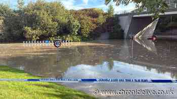 Gateshead flooding after burst water main on Great North Run day - key details