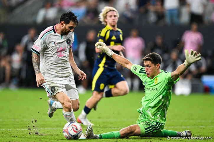 Messi strikes again but Nashville snatch late draw against Inter Miami