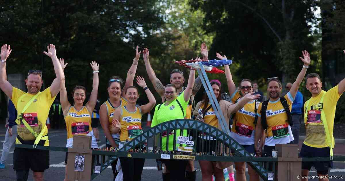 22 Great North Run arrival photos as runners head to Newcastle startline in glorious sunshine