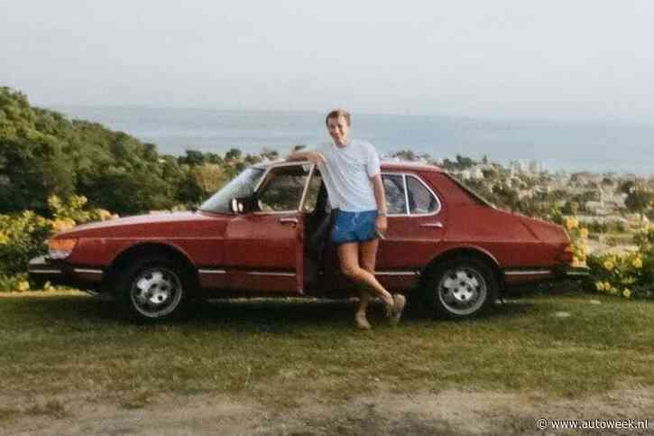 Omdat auto's zo duur zijn in Dominica verscheepte Herman zijn Saab 900