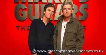 Rock royalty out for Johnny Marr's guitar exhibition - as Noel Gallagher hails The Smiths legend