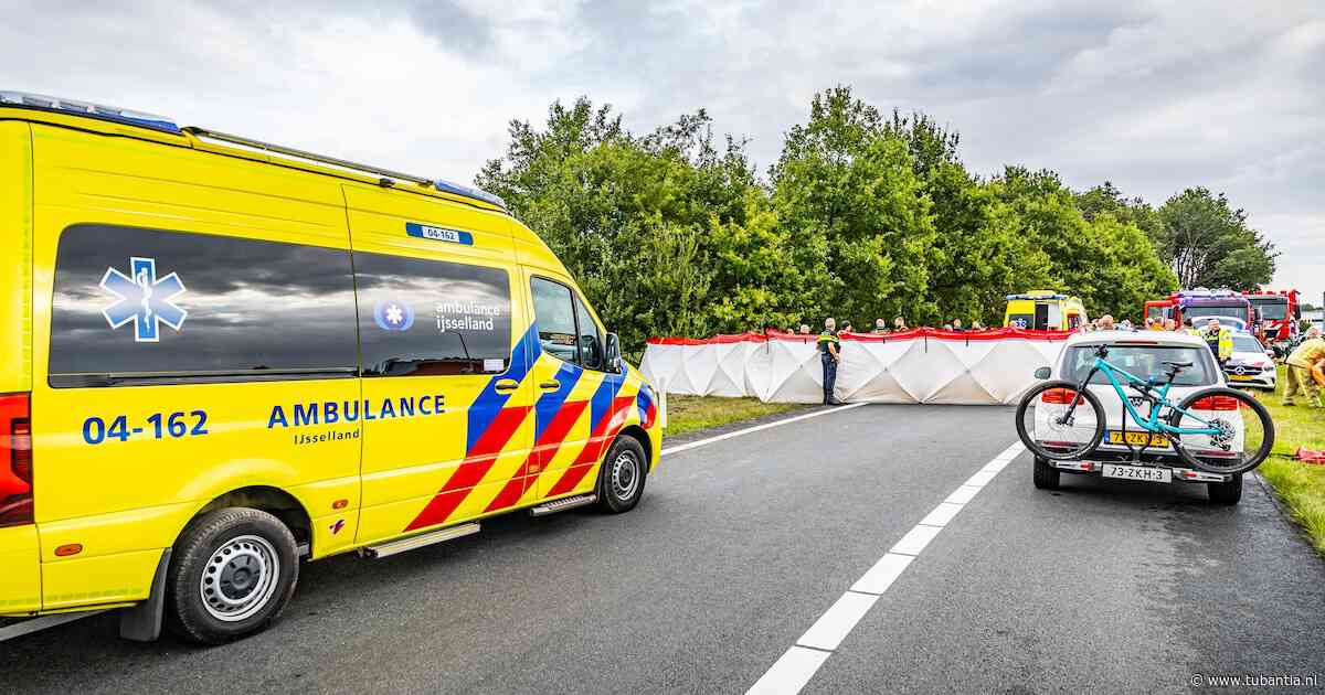 Kind overleden bij ernstig ongeval A28 Drentse Beilen, vier anderen zwaargewond