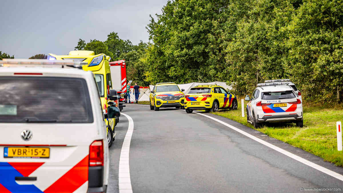 Kind overlijdt door ongeluk op afrit A28 bij Beilen, vier zwaargewonden