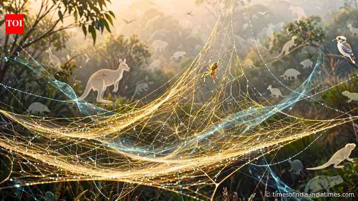 Scientists collected spider webs in Australia; their DNA revealed vertebrate species nearby
