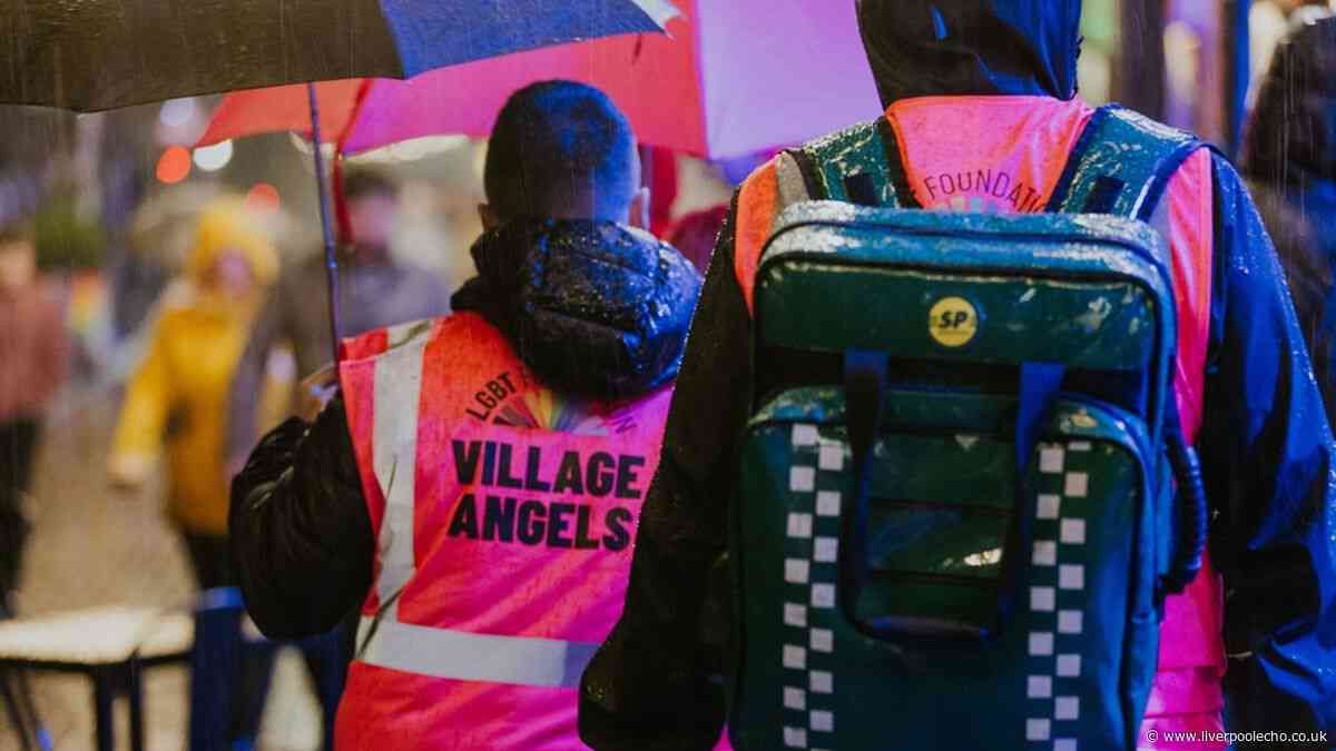 We went on night patrol in Liverpool city centre alongside angels dressed in pink
