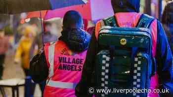 We went on night patrol in Liverpool city centre alongside angels dressed in pink