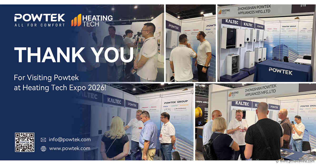 POWTEK Group, Heating Tech Expo 2026 ve Zuchex 2026 Fuarlarında Çok Markalı Üretim Gücünü Sergiliyor