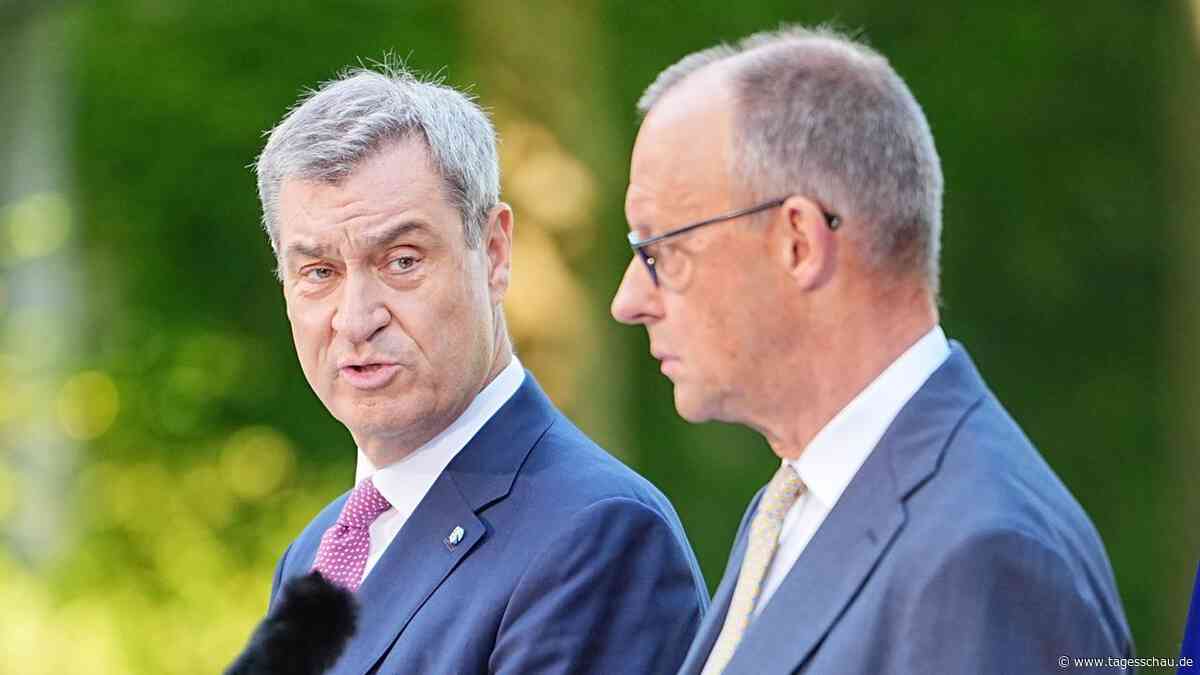 Söder zu Kanzlersturz-Spekulationen: "Von der CSU auf keinen Fall"