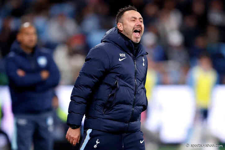 De Zerbi claims ‘I’d be the best coach in Italy’ after winless Tottenham start