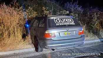 BMW driver with dubious car sticker banned from roads for a year